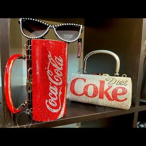 Red CocaCola Clutch Bag (Diet Coke sold separate)
